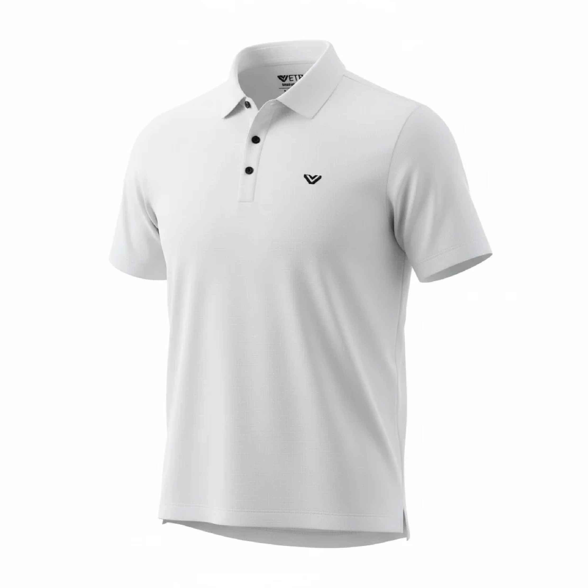 Vetra Motion Flex Polo Tee - White